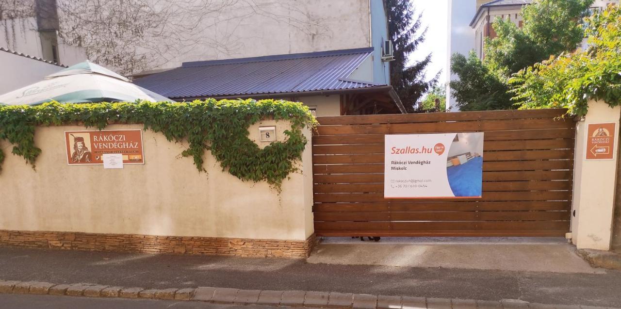 Rakoczi Guesthouse Miskolc Dış mekan fotoğraf
